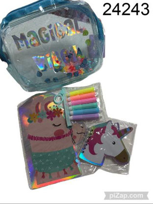 Imagen de SET STATIONARY TRENDY NECESER C/MARCADORES Y 2ANOTADOR 3.26
